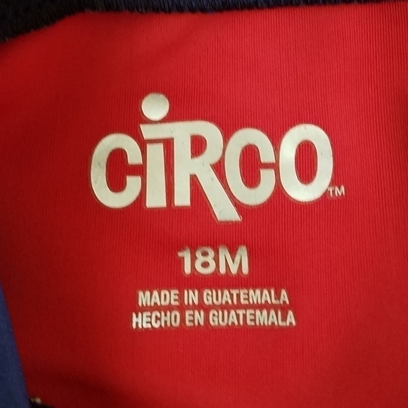 Circo USA Patriotic Rashguard Swim Beach Shirt 18m - Picture 3 of 3